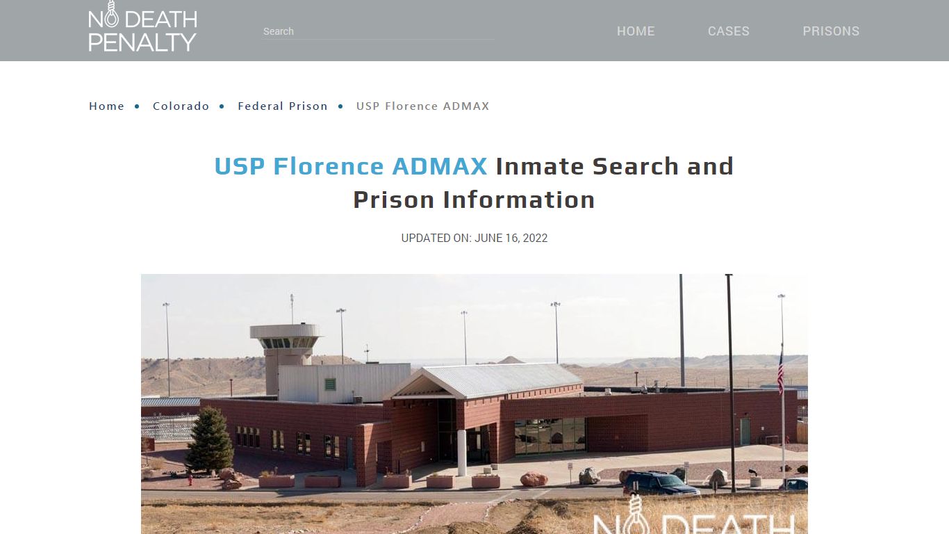 USP Florence ADMAX Inmate Search, Visitation, Phone no ...